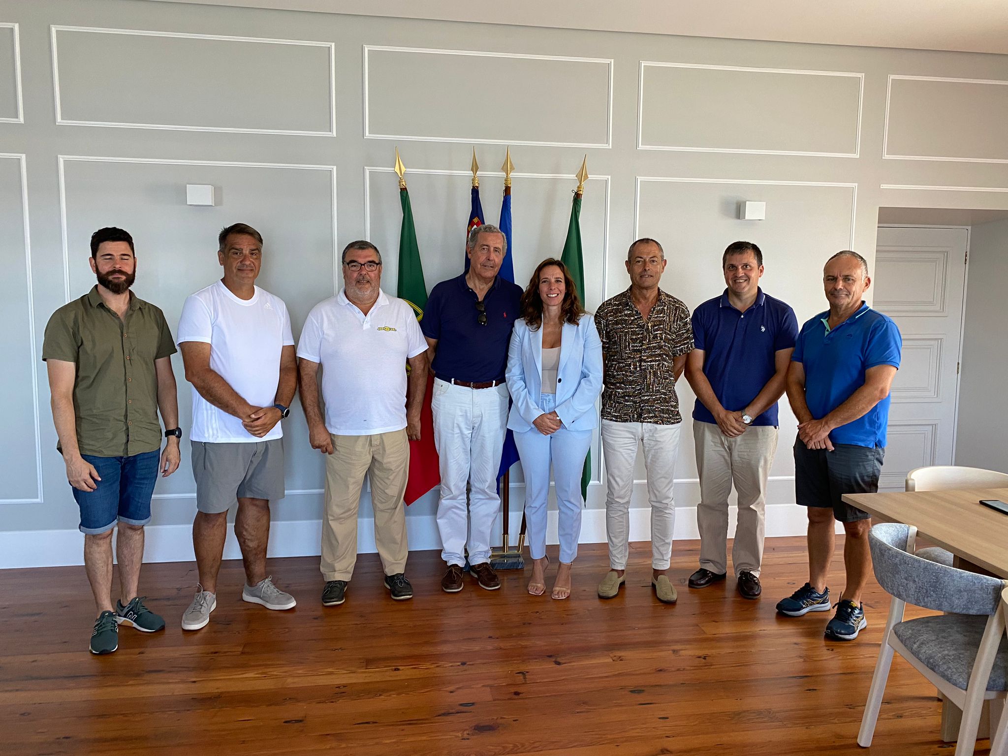 Visita do Presidente da FPV à ilha do Pico